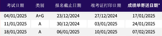 2025年1月雅思考試時(shí)間表，報(bào)名流程及重要提示